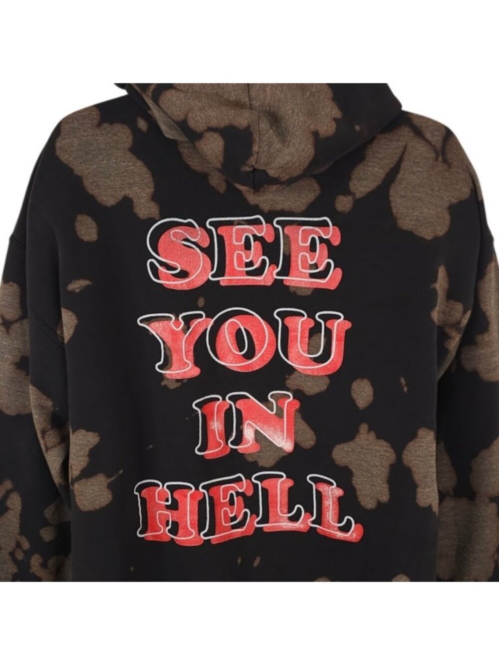 Assholes*s Live Forever Sweatshirt Hoodie Mens Size Large Black See You In Hell